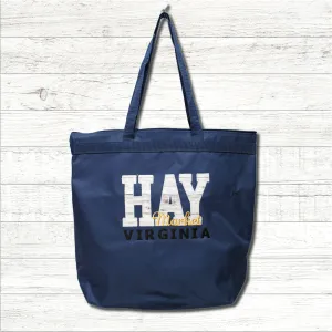 HAYMarket Zippered TOTE Bag