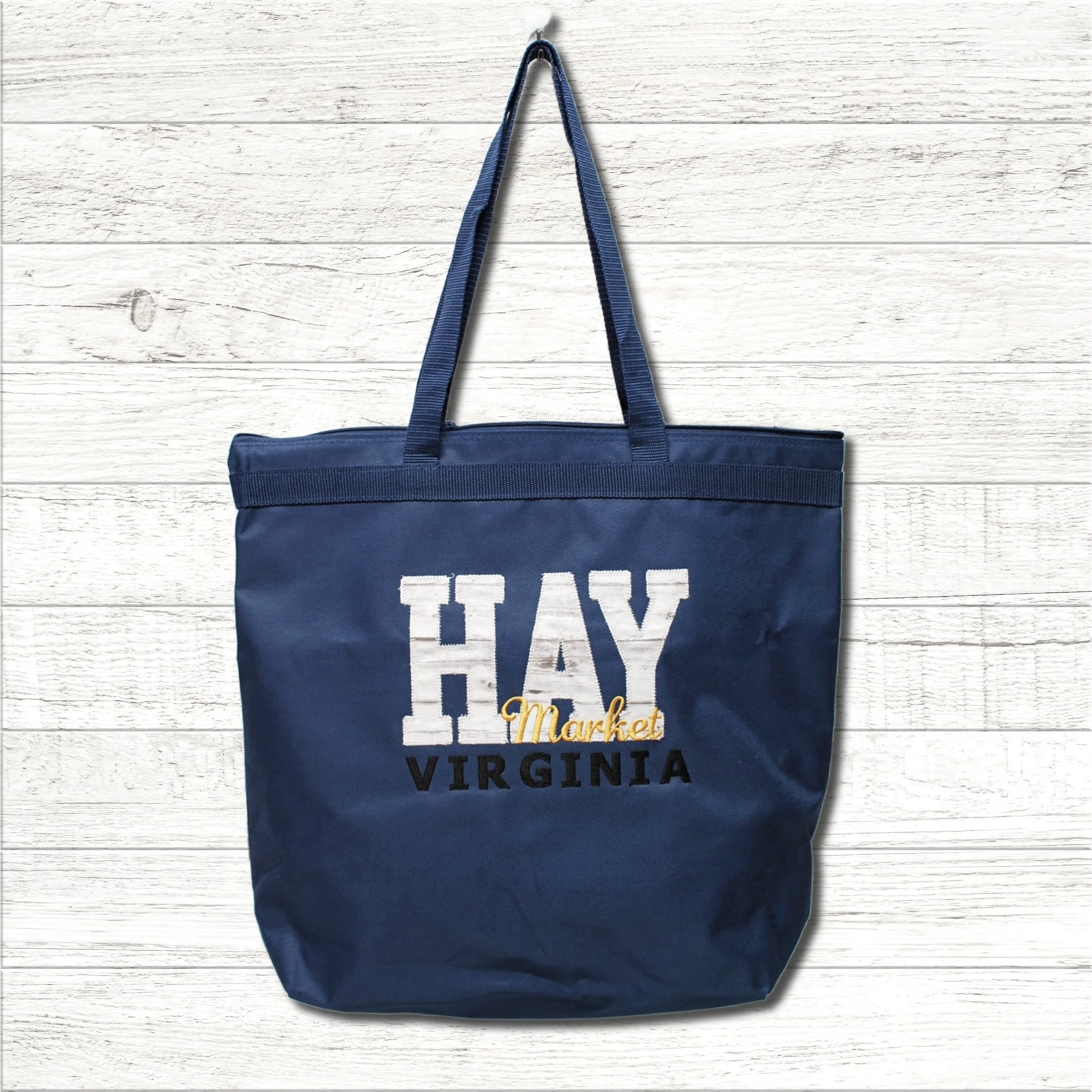 HAYMarket Zippered TOTE Bag