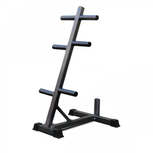 High Quality Olympic Bumper Plate Weight Plates Gym Barbell Storage Rack Tree