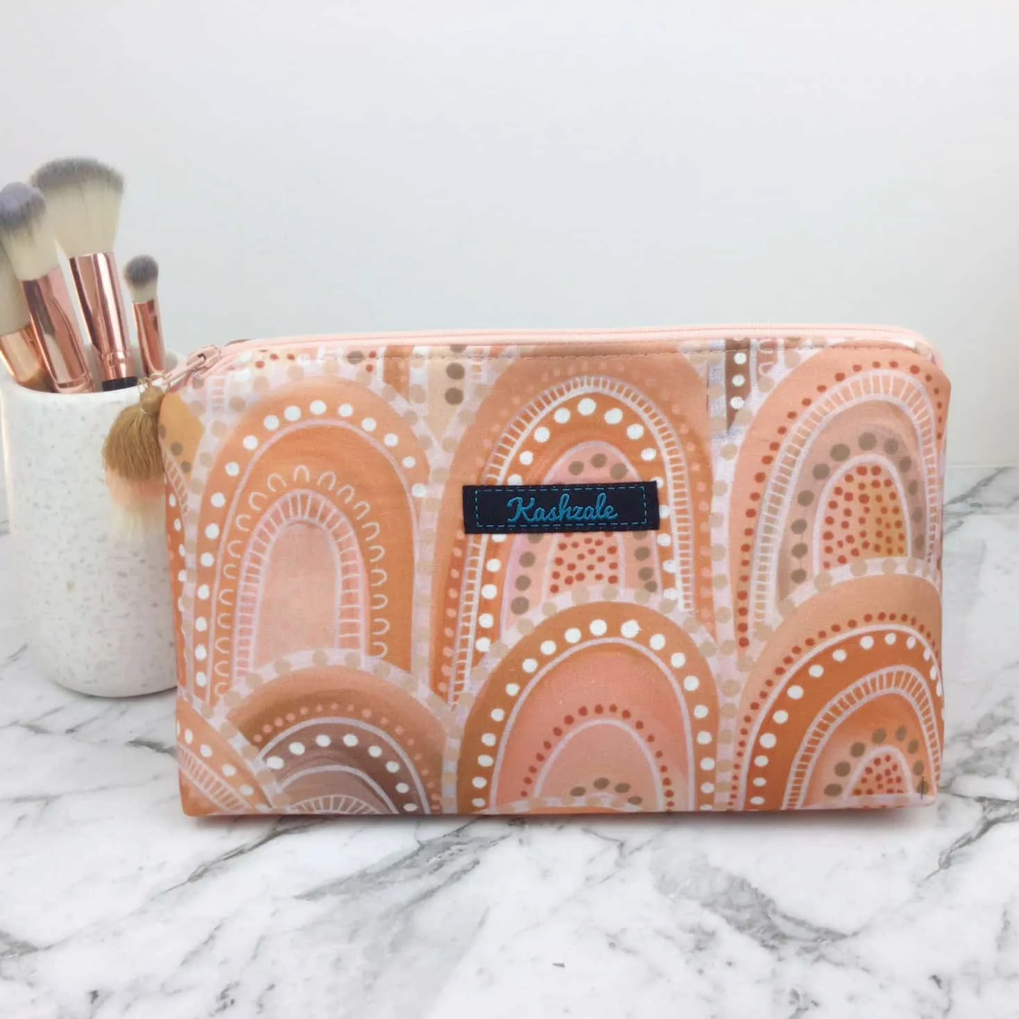 Holly Sanders Sand Hills Medium Makeup Bag