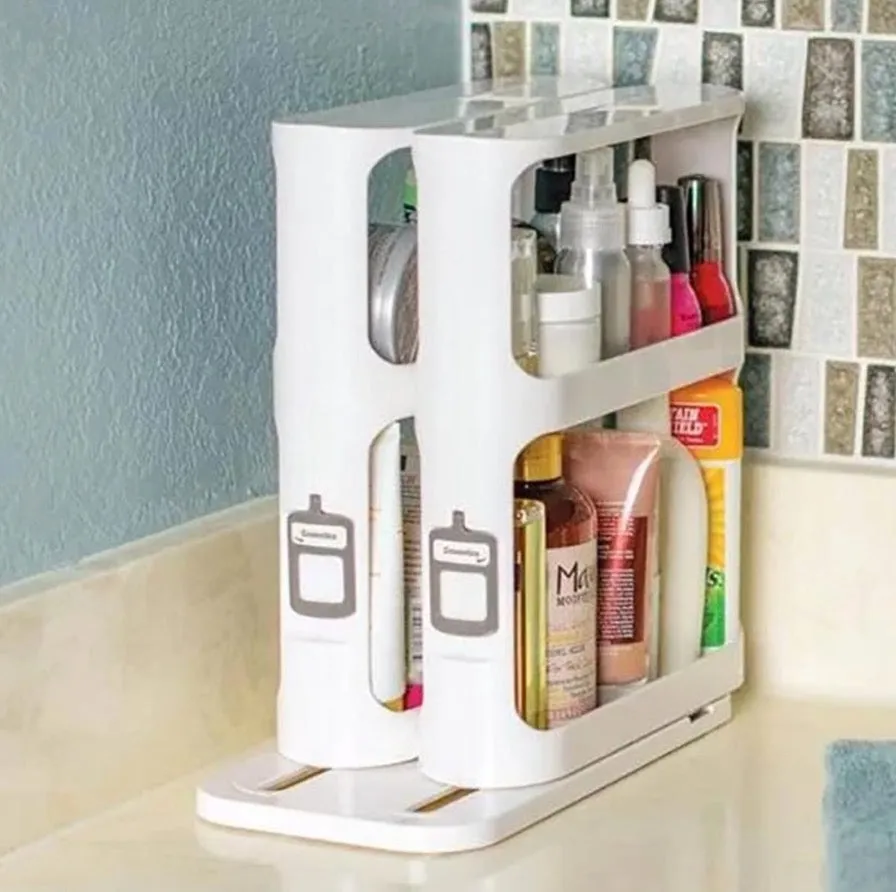 Homlly T shape Spice storage Cabinet shelf