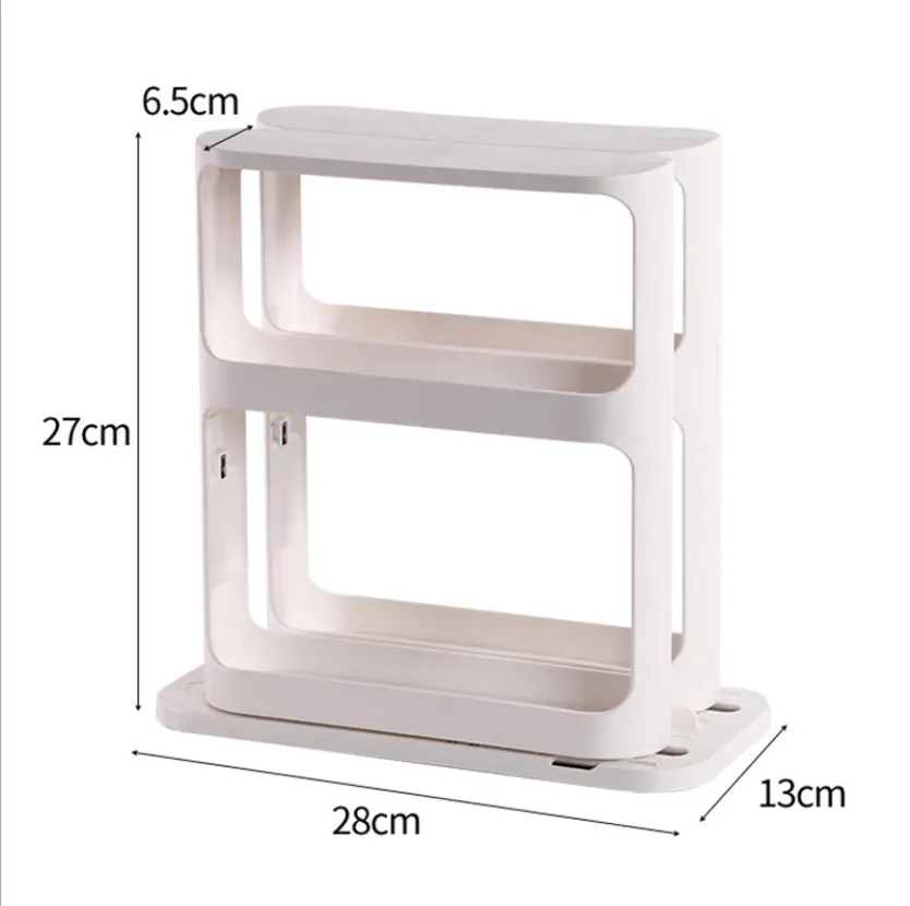 Homlly T shape Spice storage Cabinet shelf