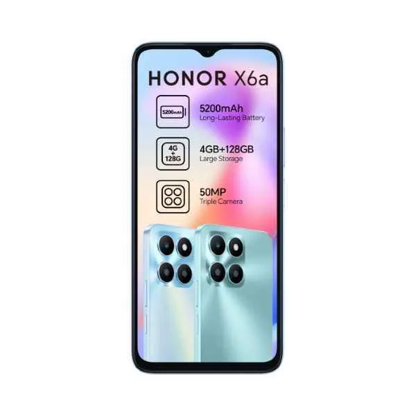 Honor X6A 128GB Dual Sim Silver