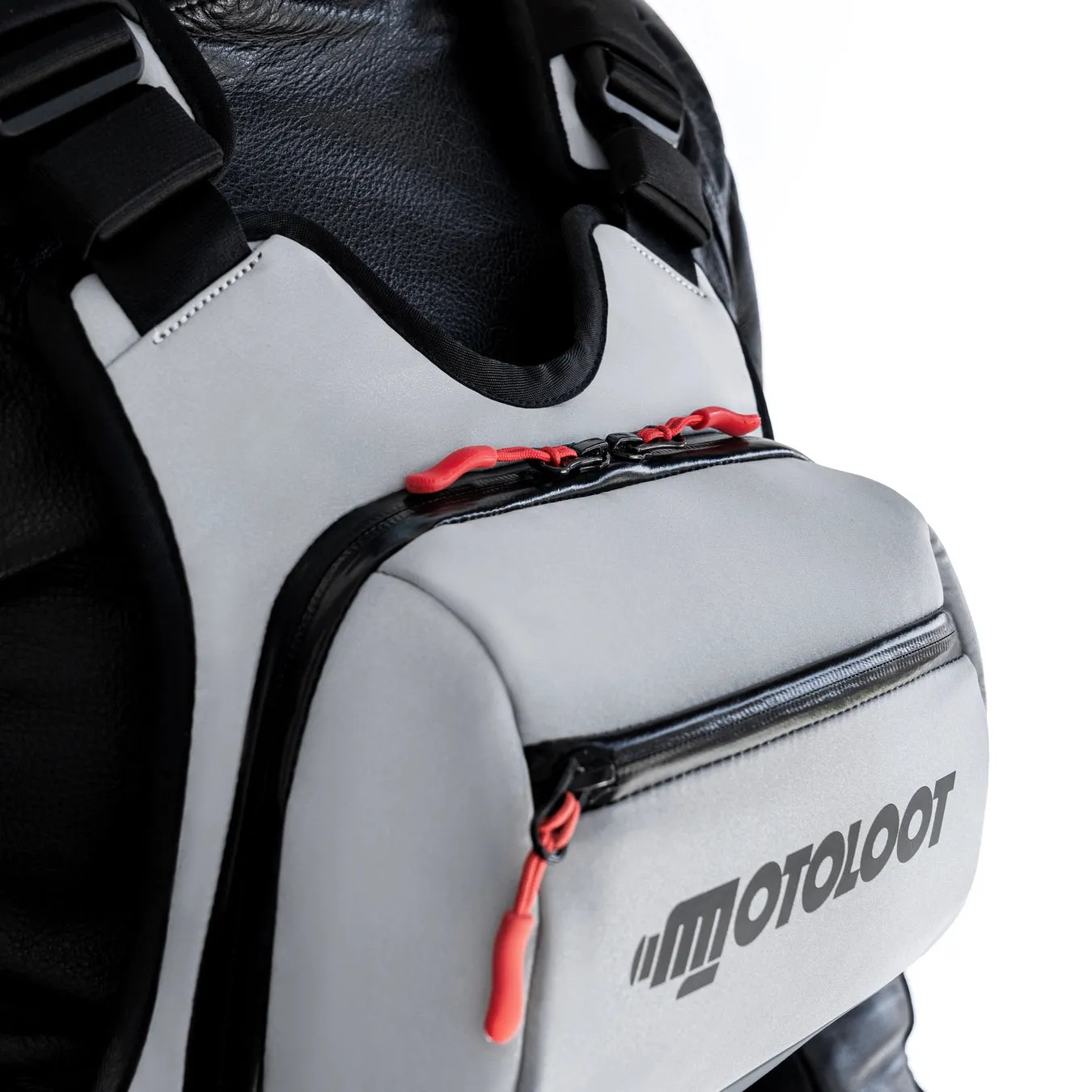 Insanely Reflective Motorcycle Chest Rig - Glowrider