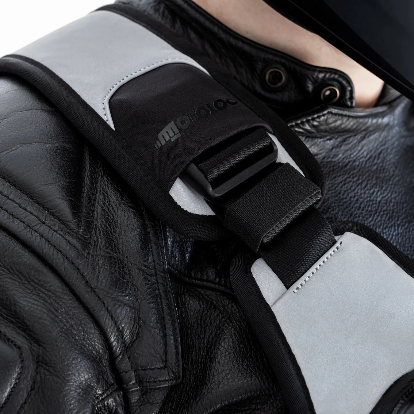 Insanely Reflective Motorcycle Chest Rig - Glowrider