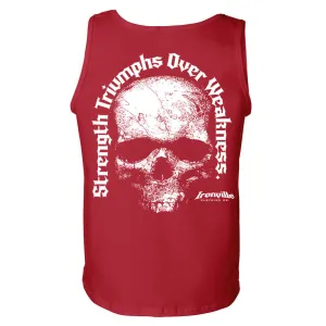 Ironville STRENGTH TRIUMPHS Standard Cut Gym Tank Top