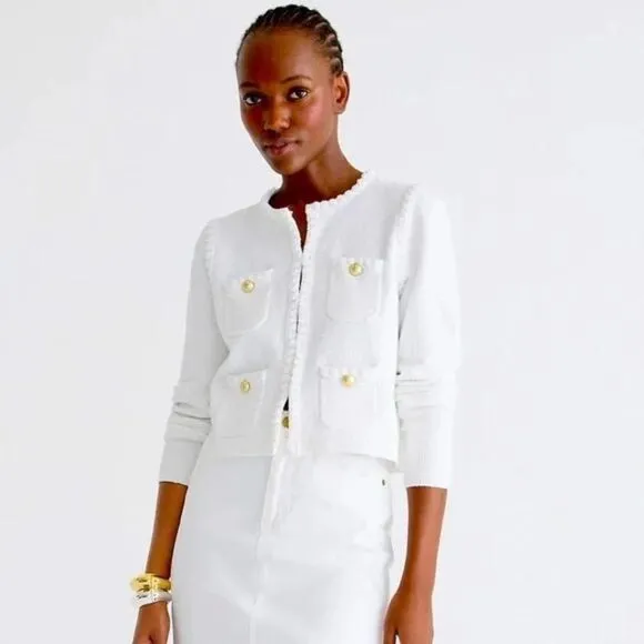 J. Crew Odette Sweater Lady Jacket