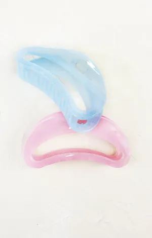 Jelly Curved Hair Clip