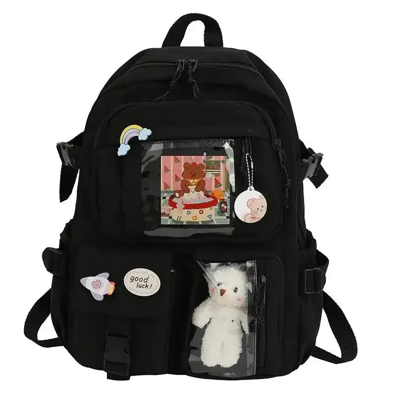 Kawaii Backpack with Interior Slot Pocket and Cell Phone Pocket