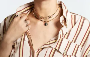 Kesha x PC Yin Yang Geometric Necklace, Face Mask Chain,   Glasses Lanyard Strap