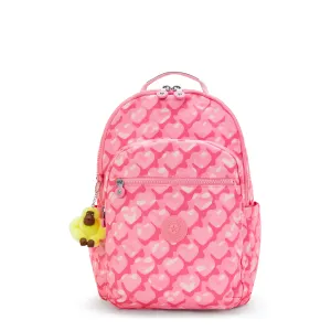 Kipling Seoul College Adorable Hearts Large Backpack I7973-1NB
