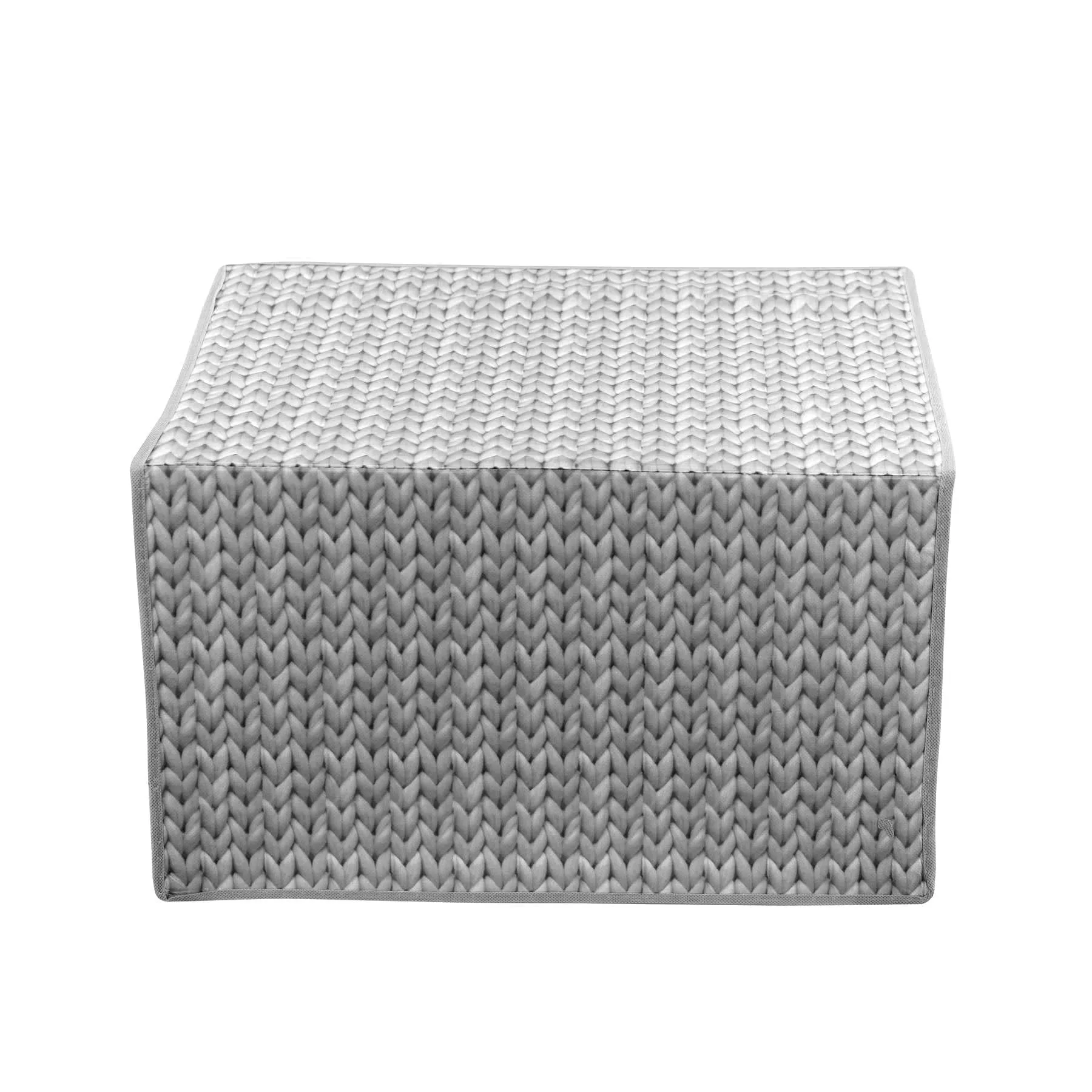 Knit Grey Large Storage Box