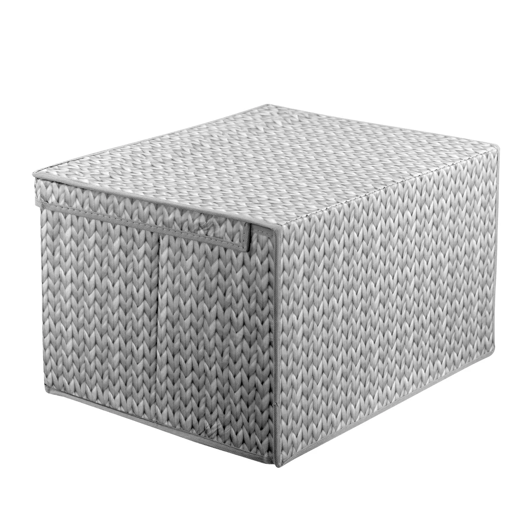 Knit Grey Large Storage Box