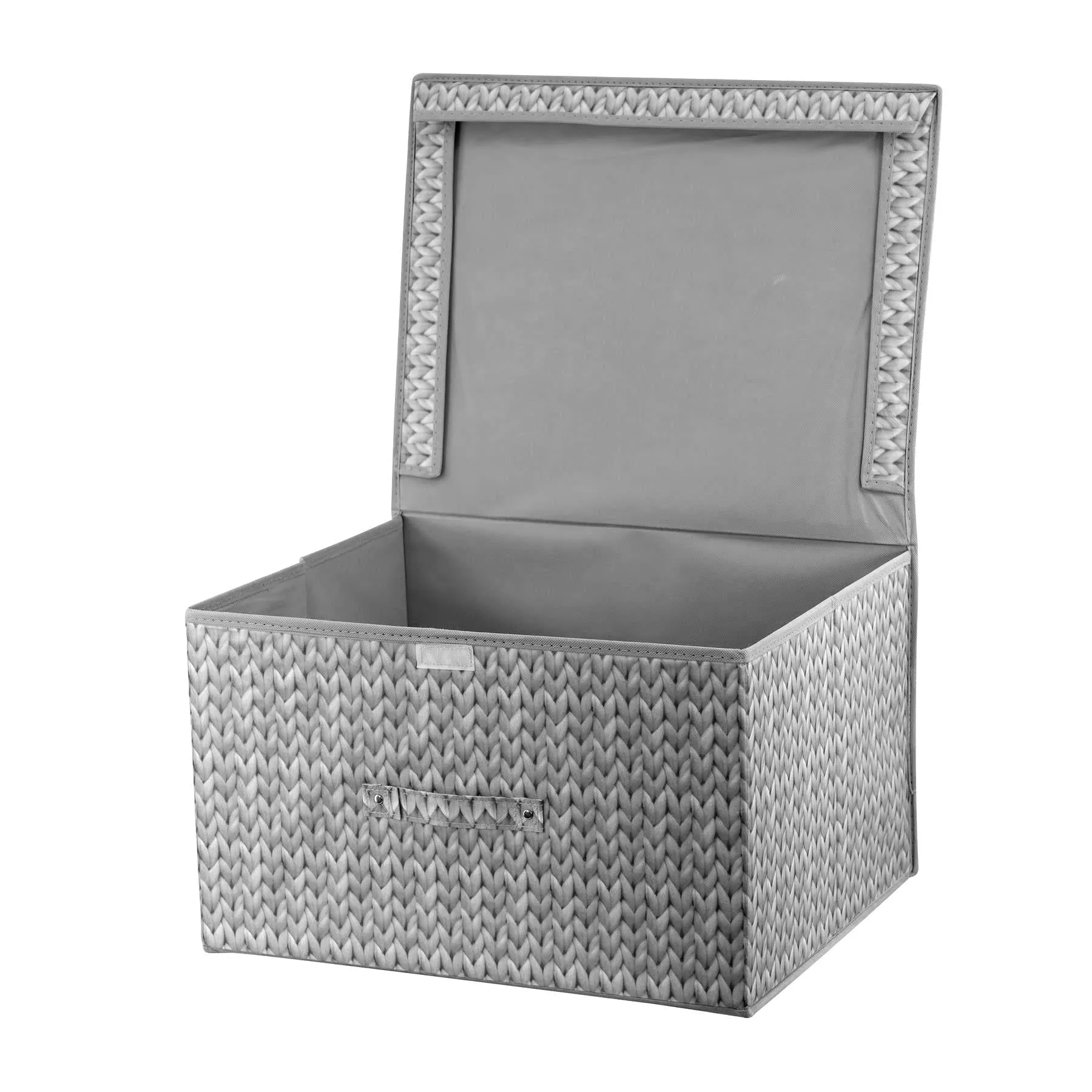 Knit Grey Large Storage Box