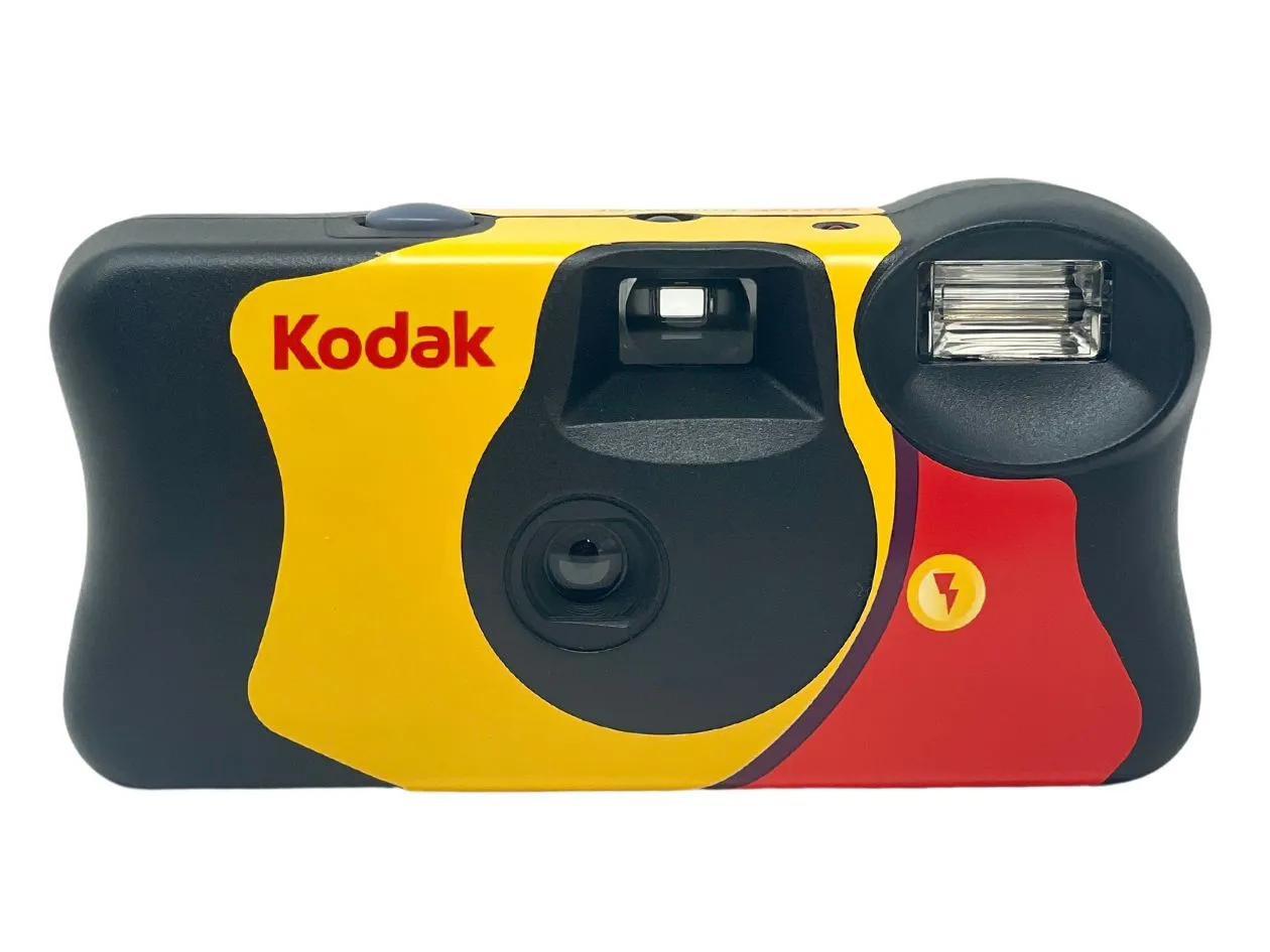 Kodak Funsaver 27 12 - Disposable Film Camera - WITH SLIGHTLY DAMAGED PACKAGING