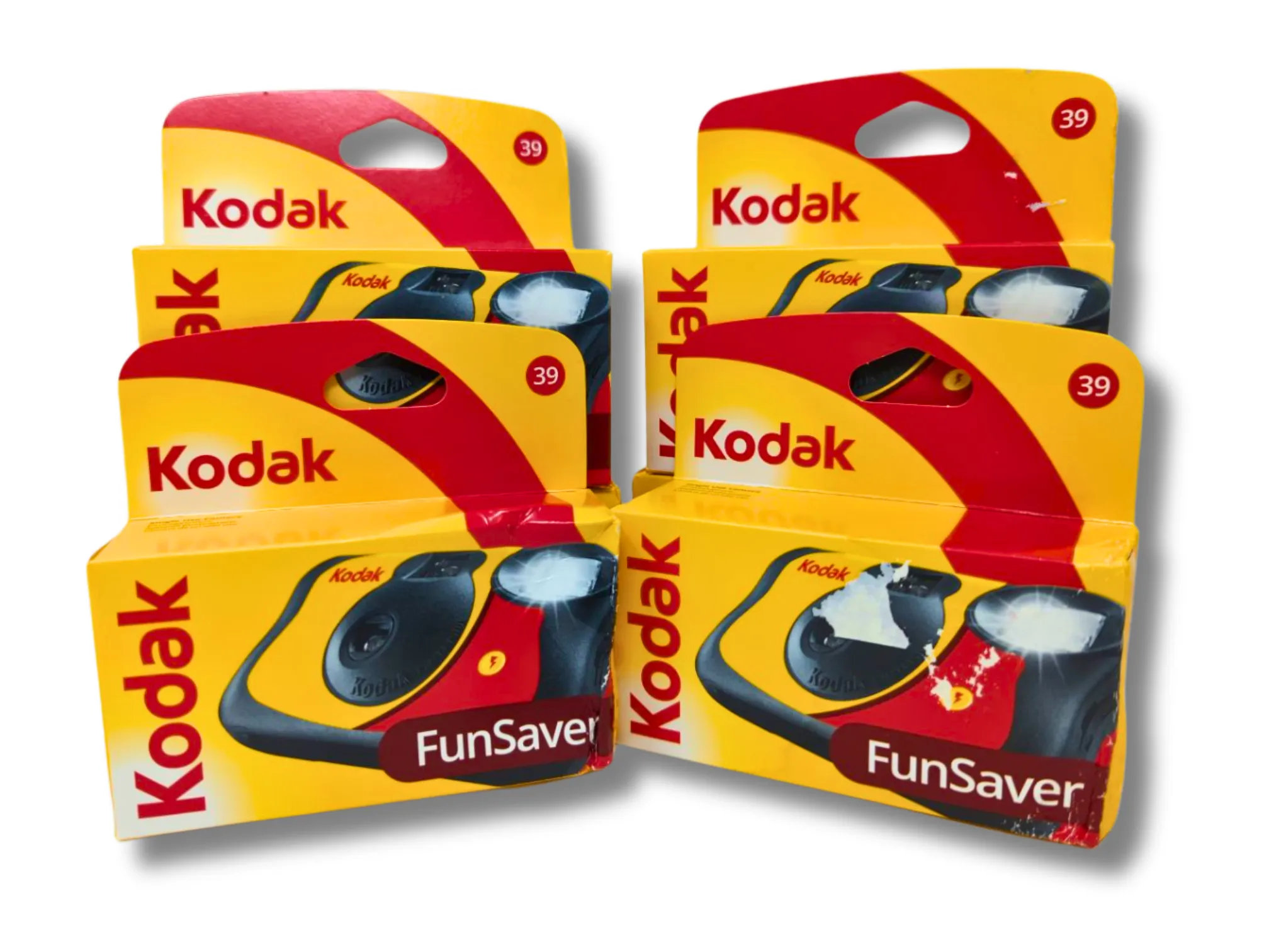 Kodak Funsaver 27 12 - Disposable Film Camera - WITH SLIGHTLY DAMAGED PACKAGING