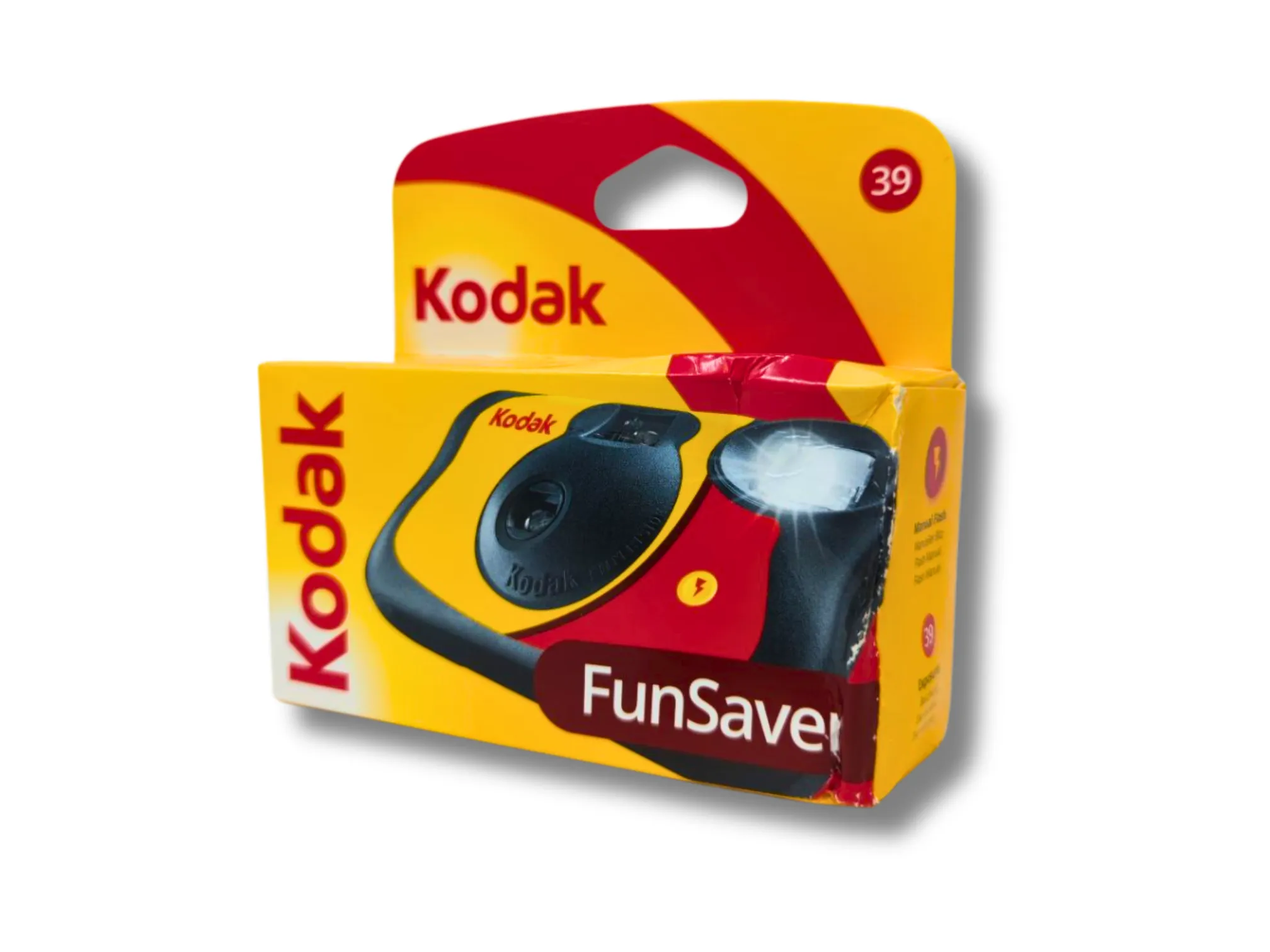 Kodak Funsaver 27 12 - Disposable Film Camera - WITH SLIGHTLY DAMAGED PACKAGING