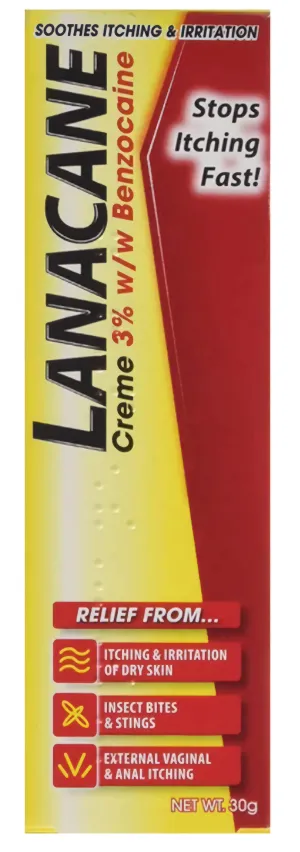 Lanacane Cream Anti -itching cream - 30g