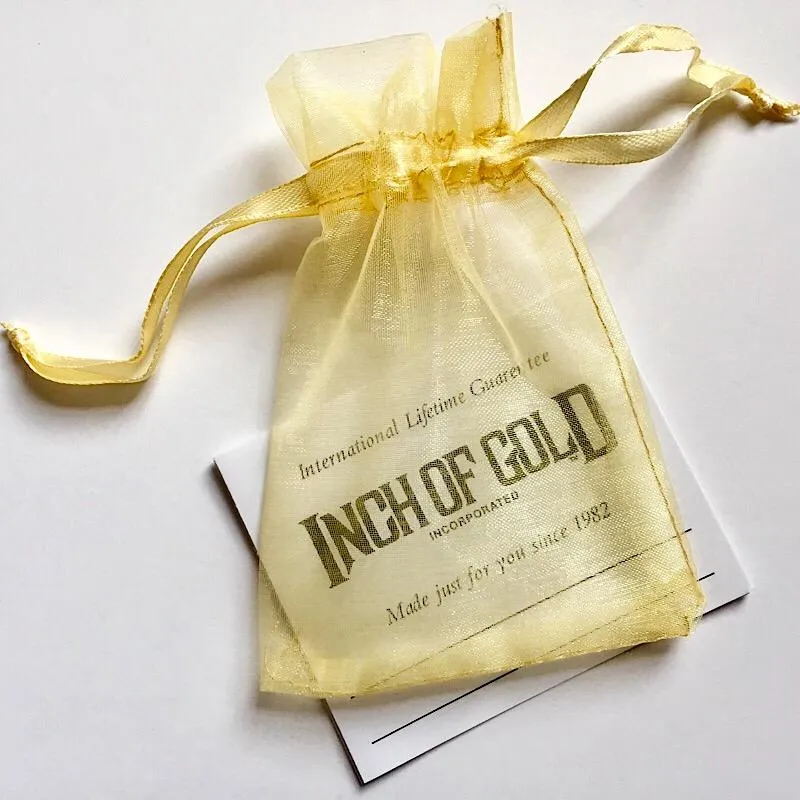 Large Gold Rope Chain by the Inch (#558)