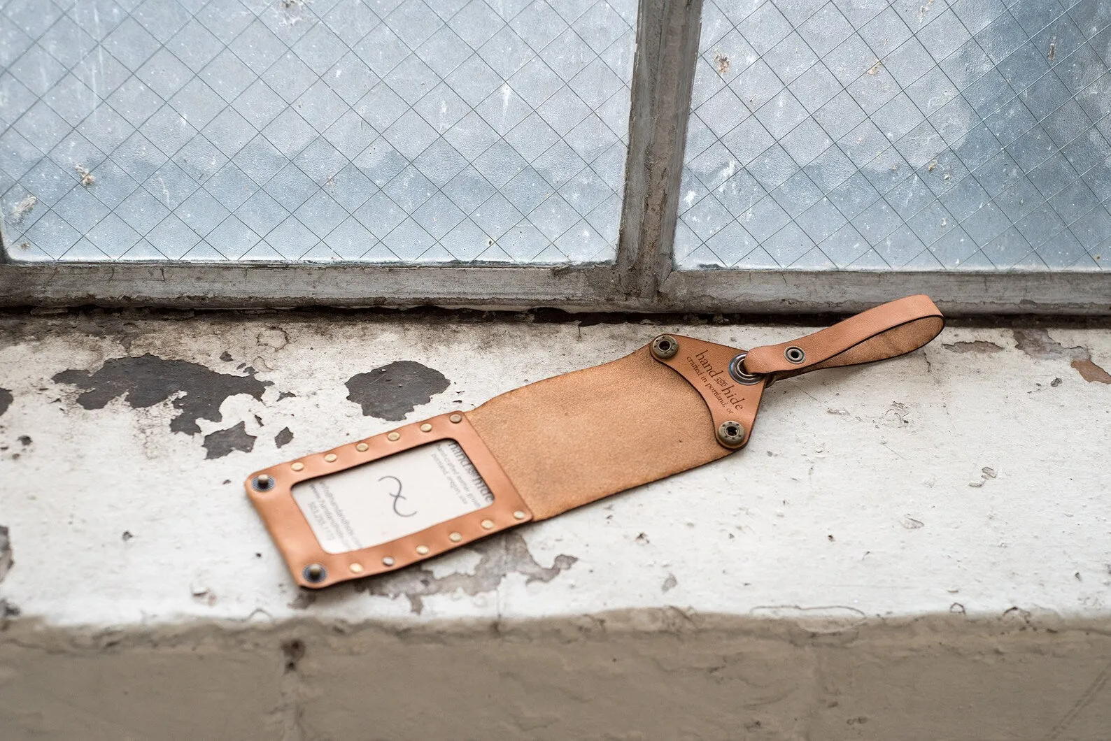 Leather Luggage Tag