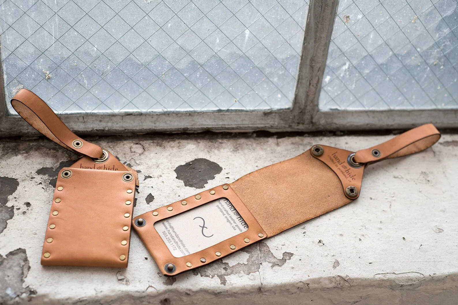 Leather Luggage Tag