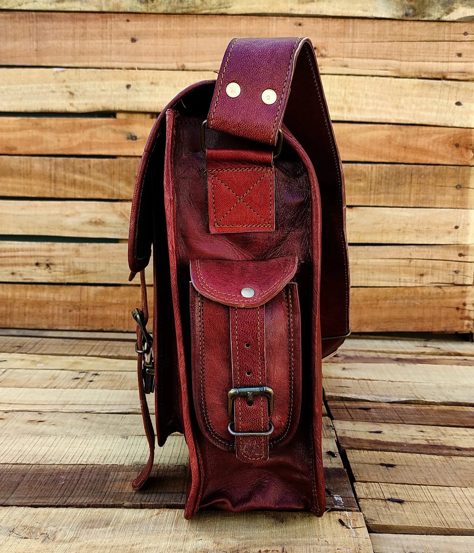 Leather Messenger Bag Leather Briefcase