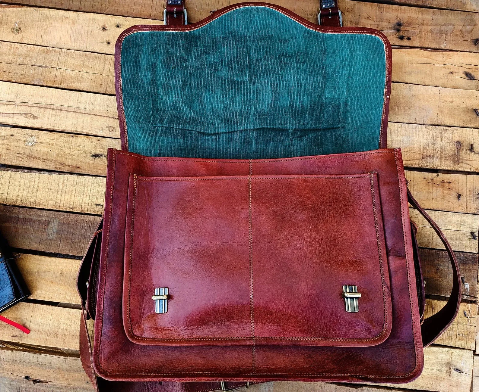 Leather Messenger Bag Leather Briefcase