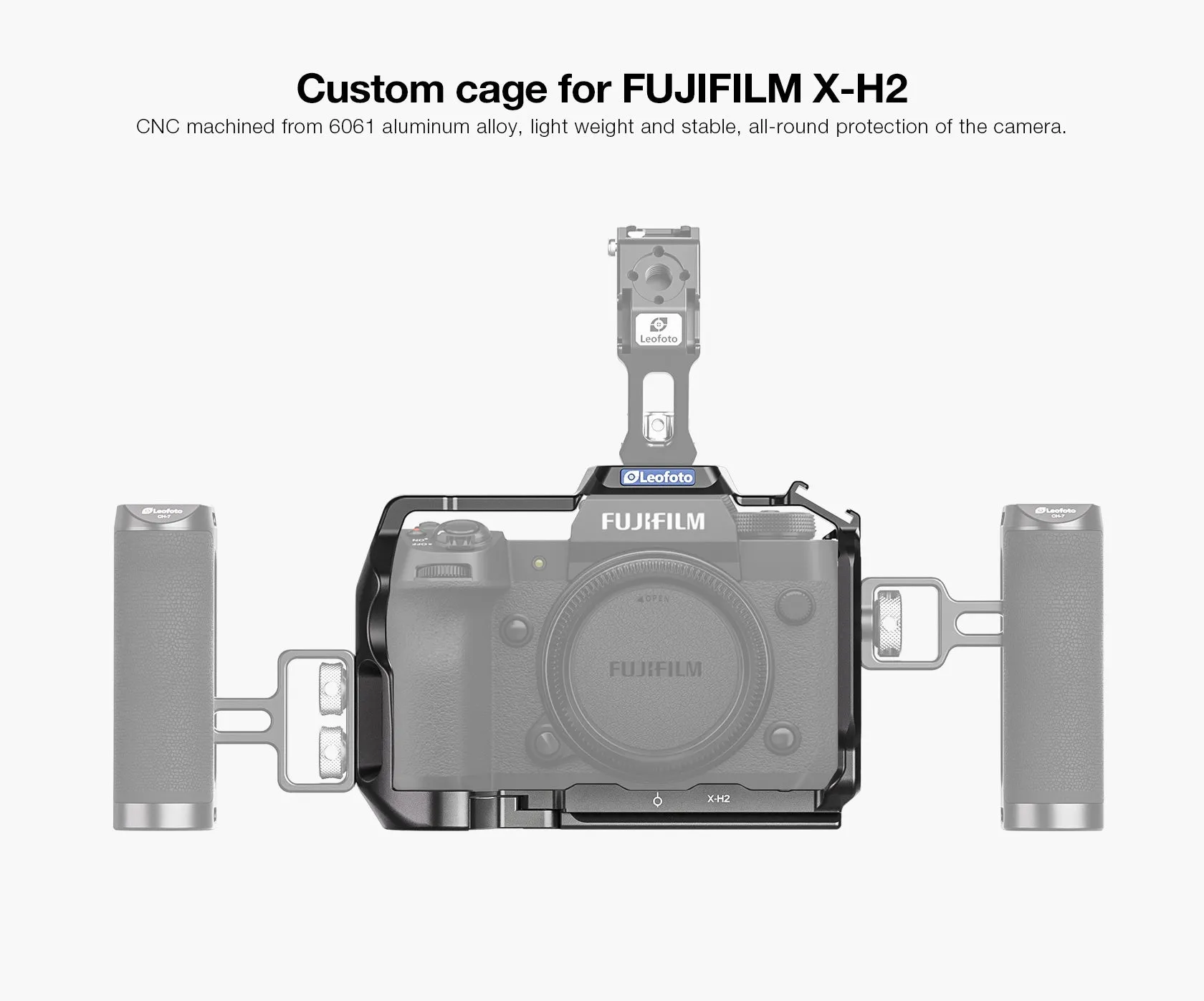 Leofoto X-H2 Camera Cage for Fujifilm X-H2
