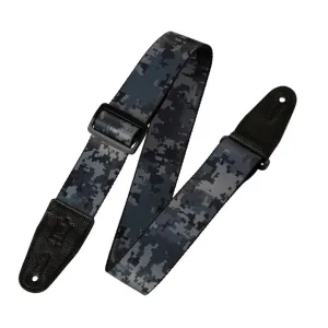Levy's 2" Polyester Guitar Strap, Digital Camo