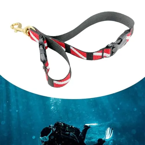 LOOM TREE® Scuba Fin & Mask Holder Strap with Clip Hook Scuba Bc Fin Holder & Mask Clip | Water Sports | Scuba & Snorkeling | Other Scuba & Snorkeling