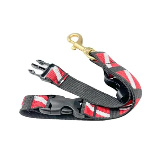 LOOM TREE® Scuba Fin & Mask Holder Strap with Clip Hook Scuba Bc Fin Holder & Mask Clip | Water Sports | Scuba & Snorkeling | Other Scuba & Snorkeling