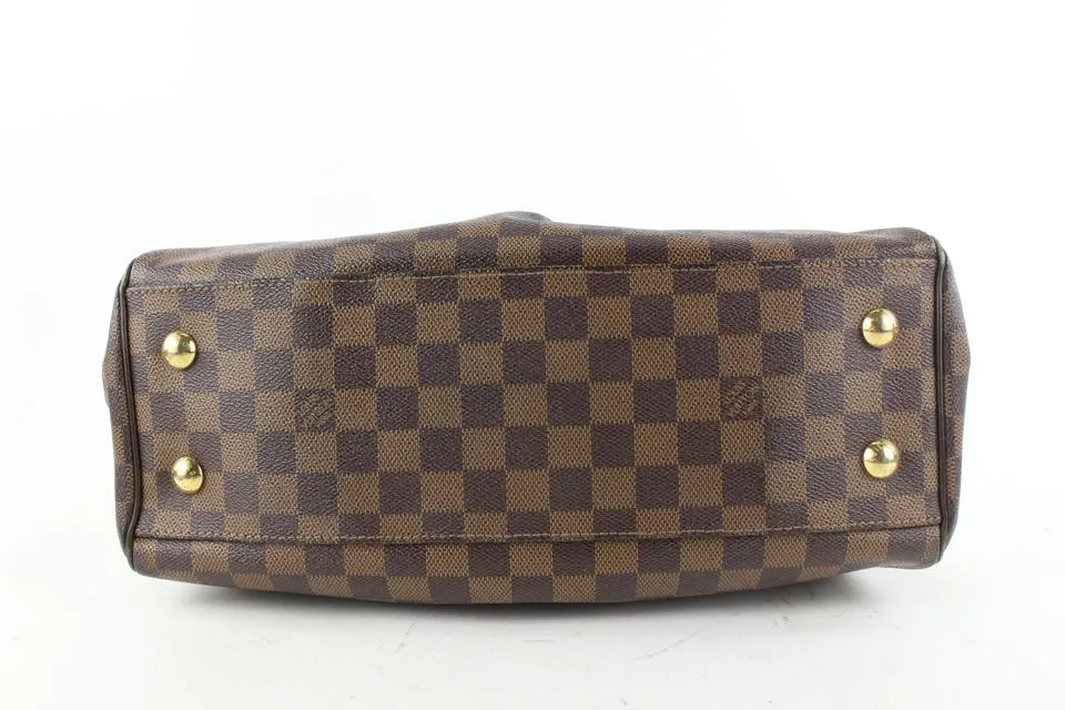 Louis Vuitton Damier Ebene Trevir 2way Bowler Bag 635lvs617