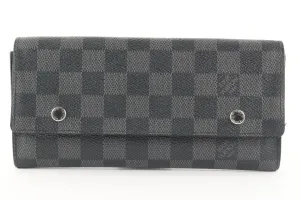 Louis Vuitton Damier Graphite Modulable Long Snap Wallet 13lvs421