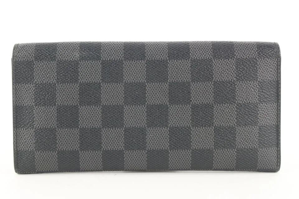 Louis Vuitton Damier Graphite Modulable Long Snap Wallet 13lvs421