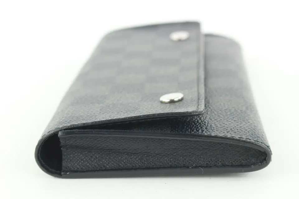 Louis Vuitton Damier Graphite Modulable Long Snap Wallet 13lvs421