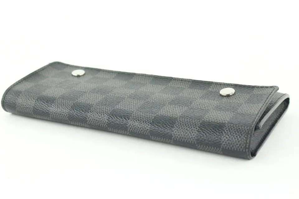 Louis Vuitton Damier Graphite Modulable Long Snap Wallet 13lvs421