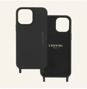 Louvini Coque Milo Noir - IPHONE 15 PRO MAX