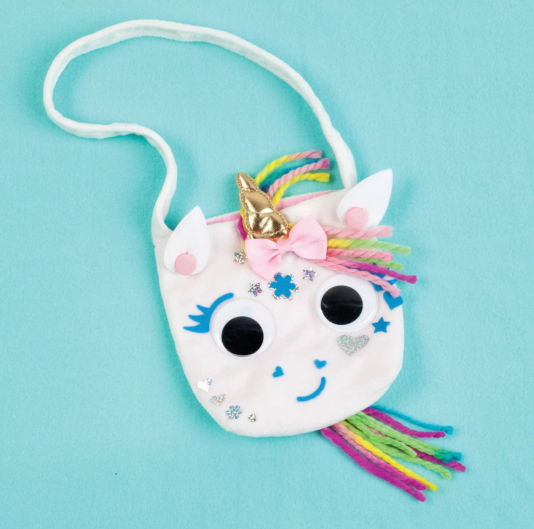 Make a No-Sew Unicorn Purse DIY Craft Kit for Kids