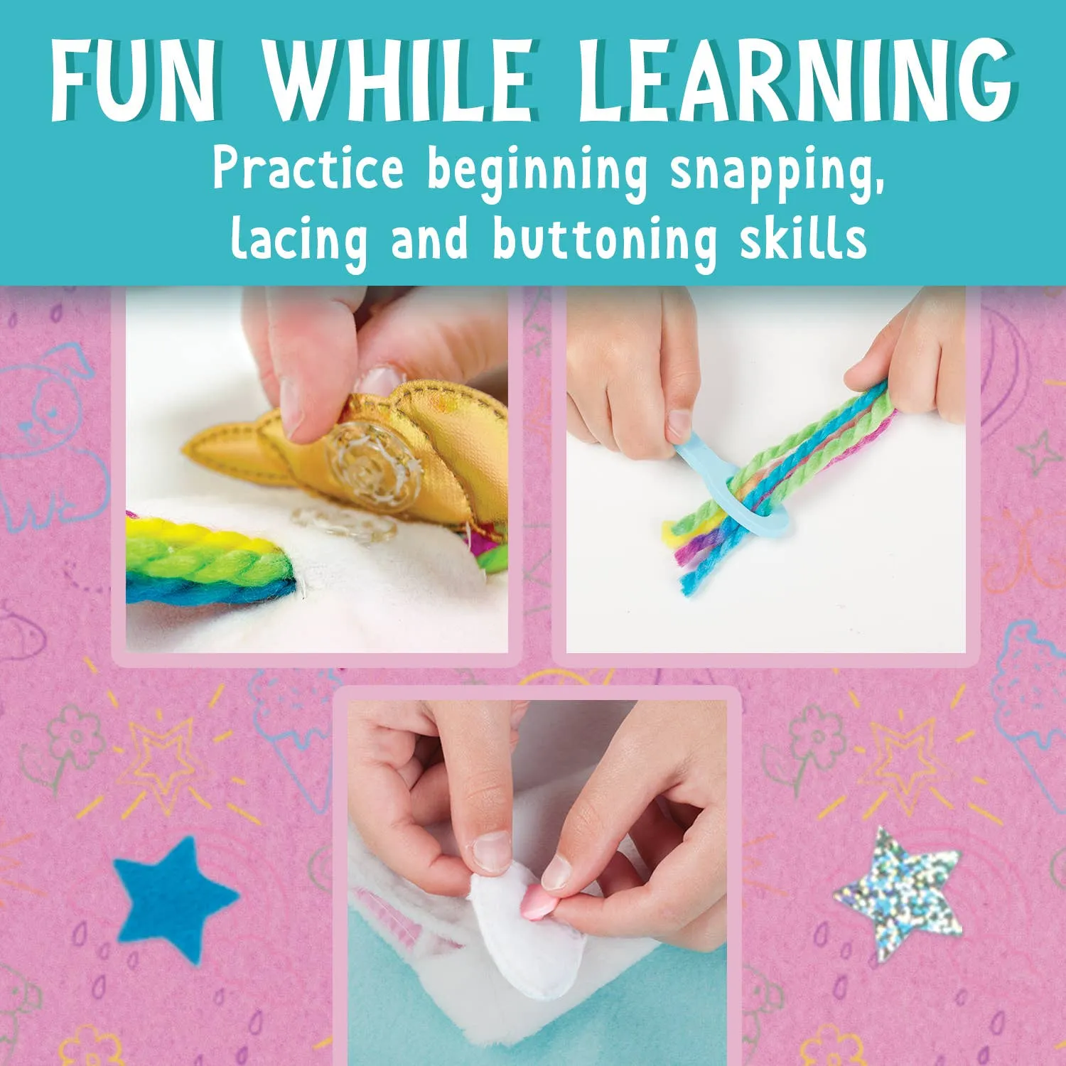 Make a No-Sew Unicorn Purse DIY Craft Kit for Kids