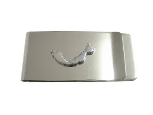 Malaysia Map Shape Money Clip