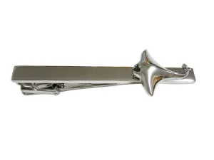 Manta Ray Square Tie Clip