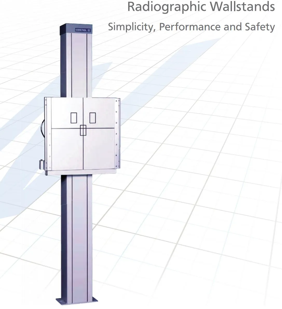 Maven Vertical Bucky Wall Stand.