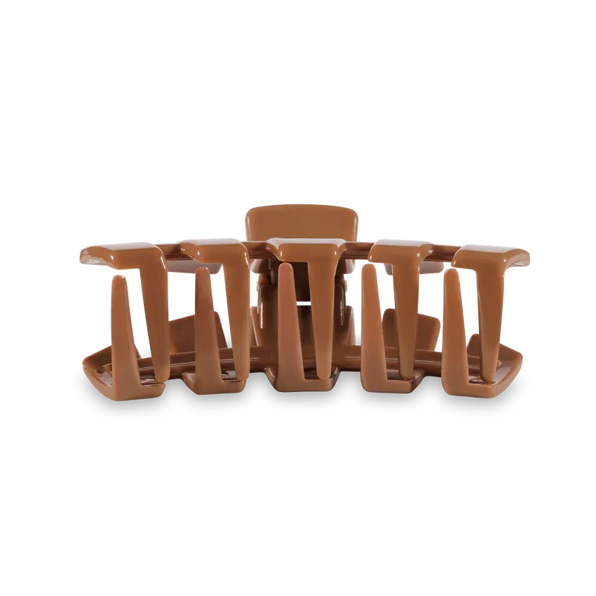 Medium Teleties Open Claw Clip - Caramel