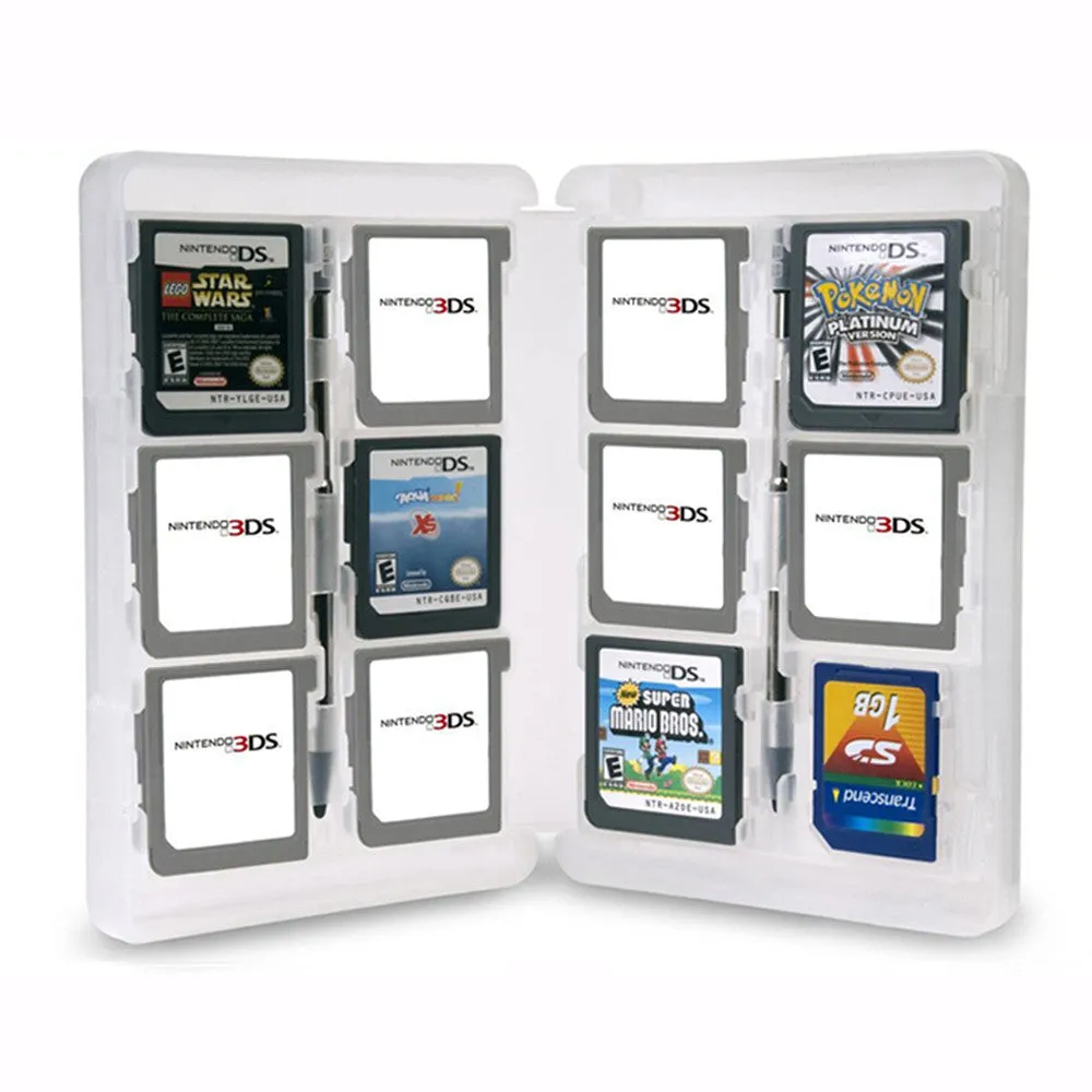 Memory Card Holder for Handheld Gaming Consoles