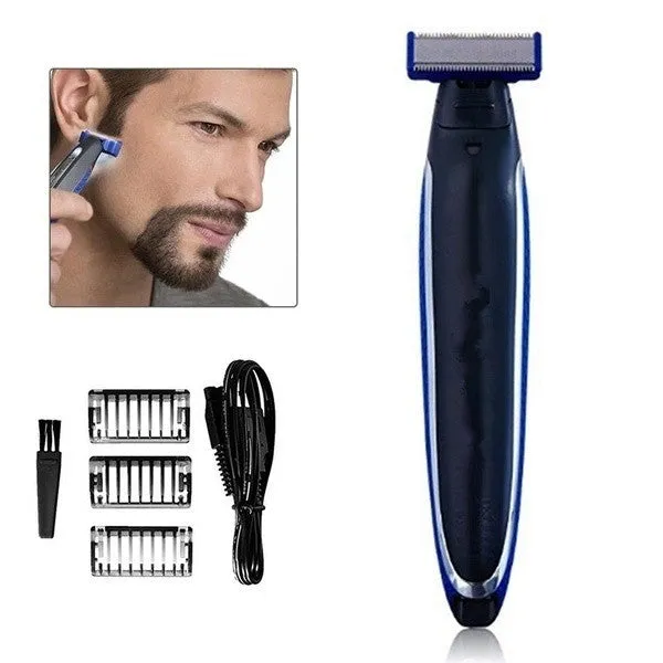Mens Electric Razor Multifunction Trims Edges Shaver USB Rechargeable Razor