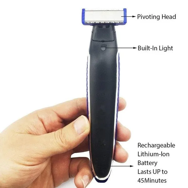 Mens Electric Razor Multifunction Trims Edges Shaver USB Rechargeable Razor