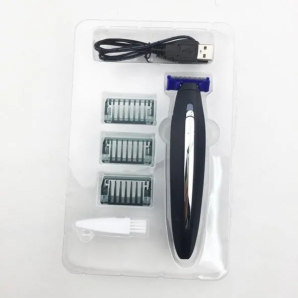 Mens Electric Razor Multifunction Trims Edges Shaver USB Rechargeable Razor