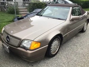 Mercedes Benz 1990 300SL Convertible Coupe