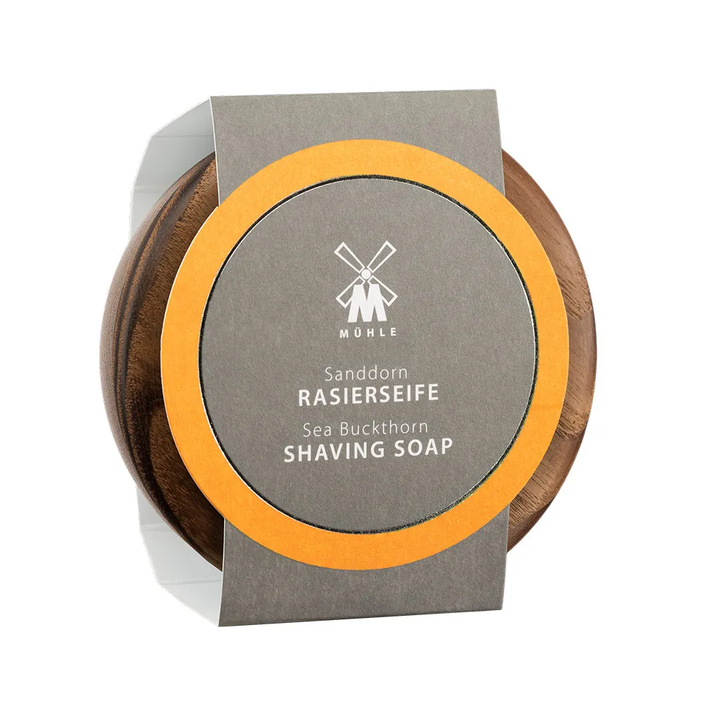 MÜHLE SHAVECARE Shaving Bowl w/ Shave Soap, Steamed Ash / Sea Buckthorn