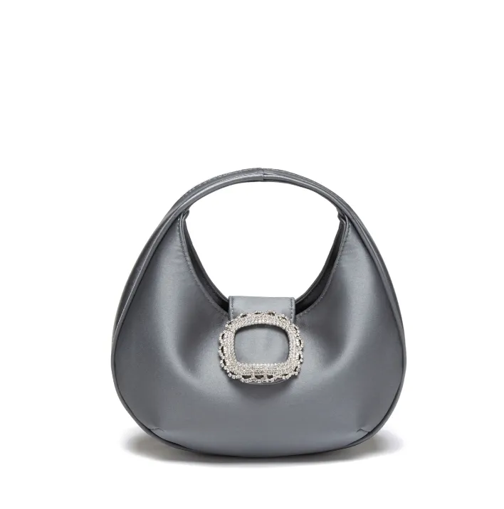 Mila - Grey Satin